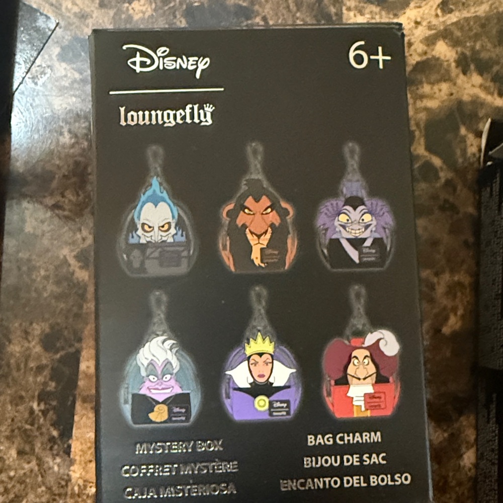 Disney Mystery Box Backpack Keychain. Scar. New.